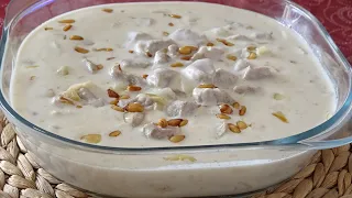 الشاكرية باللحمة بطريقة سهلة وسريعة   دندنها