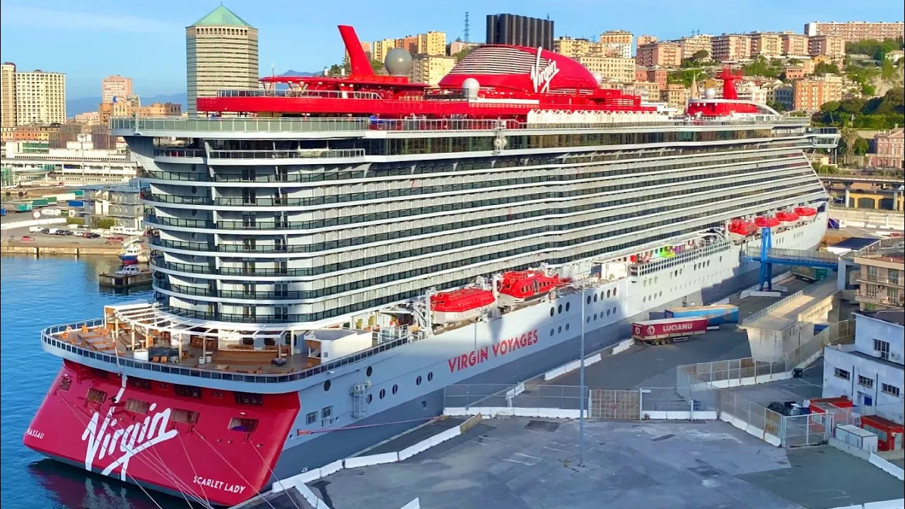 Scarlet Lady Cruise Ship Tour 4K