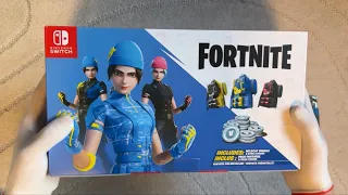Unboxing and redeeming nintendo switch wildcat fortnite exclusive code in 2026 1500