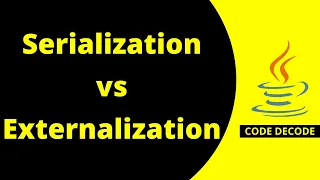 Serialization VS Externalization Serialization vulnerabilities Code Decode