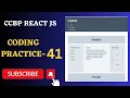 Layout Builder Coding Practice 41 REACT JS NxtWave CCBP 4 0