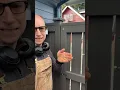 YardLock keyless gate lock install