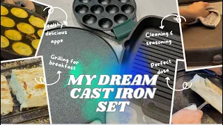 Unboxing Using My Dream Cast Iron Cookware The Indus Valley Review Full Review Tips