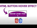 Stylish Button Hover Effect Using Before in CSS - Easy Tutorial