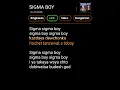 Download Lagu Lirik lagu Sigma boy #lagulirik