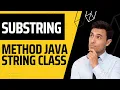 Substring Method Java Java Methods substring in java how to use substring in java