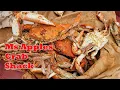 Boiled crabs in cajun and spicy pepper from Ms Apples Crab Shack Merritt Island Florida