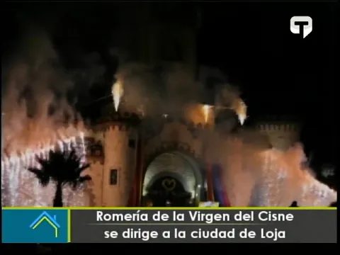 Romería de la Virgen del Cisne se dirige a la ciudad de Loja