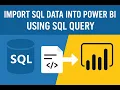 How to Import Data from SQL to Power BI Session-6