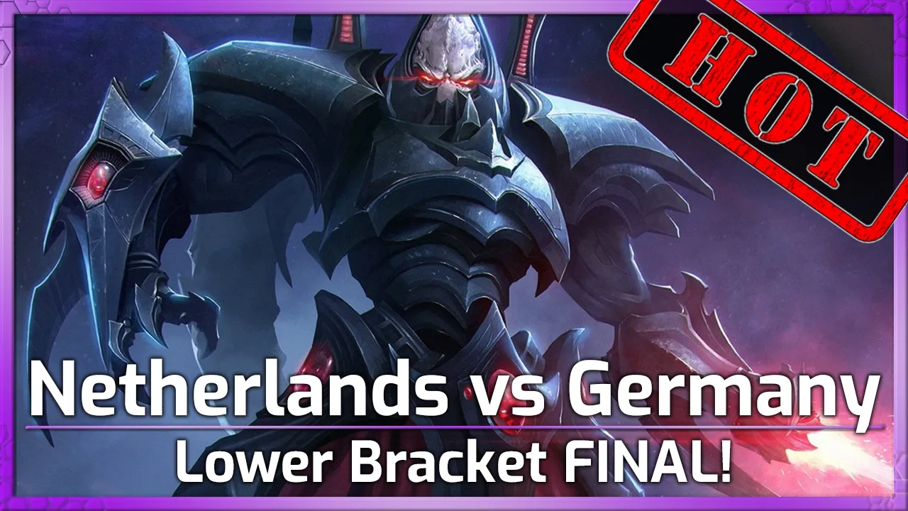 LOSERS FINAL! Germany vs Netherlands! - Nations Cup - Heroes of the Storm