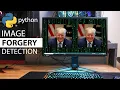 Python Image Forgery Detection Software using MD5 Hash and OpenCV