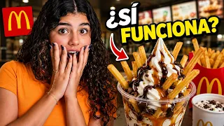 ChatGPT me dio los HACKS más raros de McDonald’s 🍟🍦
