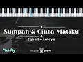 Download Lagu Sumpah \u0026 Cinta Matiku - Egha De Latoya (KARAOKE PIANO - MALE KEY)