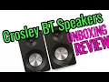 The Crosley Bluetooth Speakers Unboxing Review