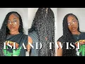 How To Do Island Twist Boho Senegalese Twist Tutorial