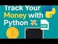 Build a Personal Expense Tracker in Python Full Project with CSV Beginner to Advanced
