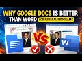 Why Google Docs Is Better Than Word For Funeral Programs