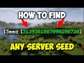 How to get Seed of every Minecraft Server 2026