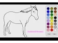 Horse Coloring Games