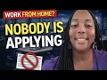 Nobody Is Applying to These Night Shift Work From Home Jobs Hiring Now