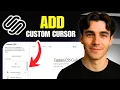 How To Add A Custom Cursor In Squarespace Tutorial 2026