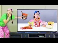 Download Lagu Mukbang Fire Spicy Noodle Tteokbokki 불닭볶음면 떡볶이 TV 속 편의점 음식 먹방 DONA 도나