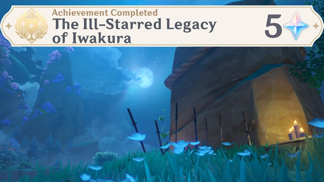 2.4 Hidden Achievement - The Ill-Starred Legacy of Iwakura | Genshin Impact 2.4 Hidden Achievement - The Ill-Starred Legacy of Iwakura | Genshin Impact