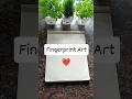 Easy Fingerprint Art