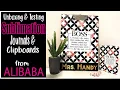 Unboxing Alibaba Vendor of Sublimation Journals Clipboards How to Sublimate