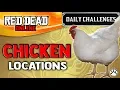 Red Dead Online - Chicken Locations