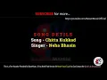 Chitta Kukkad (Neha Bhasin) - Karaoke With Lyrics || BasserMusic