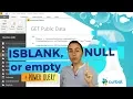 If ISBLANK NULL or EMPTY in power query
