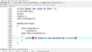 C Program to implement Binary Search Coding Guide for Beginners