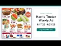 Harris Teeter Weekly Ad 26 - 26 Top 10 Deals