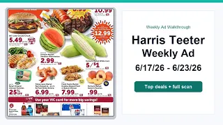 Harris Teeter Weekly Ad 26 - 26 Top 10 Deals