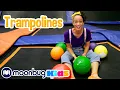 Meekah Visits Sky Zone Trampoline Park - Learn to Bounce Fun and Educational s for Kids