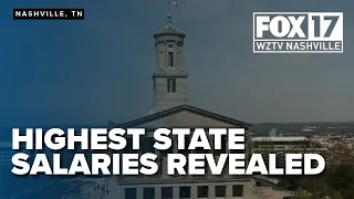 Tennessee s highest paid state workers