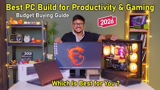 Best PC & Laptops for Productivity & Gaming... π€ Buying Guide 2026π₯
