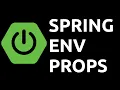 Spring Boot Properties File and Profiles Tutorial Externalised Environment Configuration