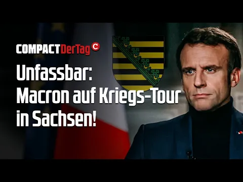 Download MP3 Unfassbar: Macron auf Kriegs-Tour in Sachsen!💥