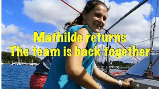 Broken leg mid Atlantic