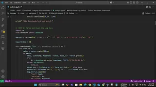 Web Server Log Analysis using Python Real-world Log File Project Walkthrough