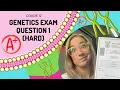 Genetics - DIHYBRID EXAM Q1 HARD Get an A in EXAMS