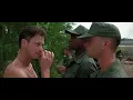 FOREST GUMP Forest and Bubba meeting Lieutenant Dan for the first time Scene 1994