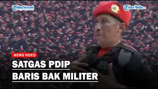 Download Satgas PDI Perjuangan Penuhi GBK Bak Gerakan Militer MP3