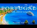 Download Lagu [4K] Portugal 2025 🇵🇹 Scenic Coasts \u0026 Cities Aerial Views with Deep House Chill | Azure Escape 4K