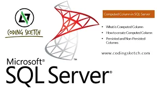 2 SQL Tutorial Computed Column In SQL Server Persisted and Non Persisted