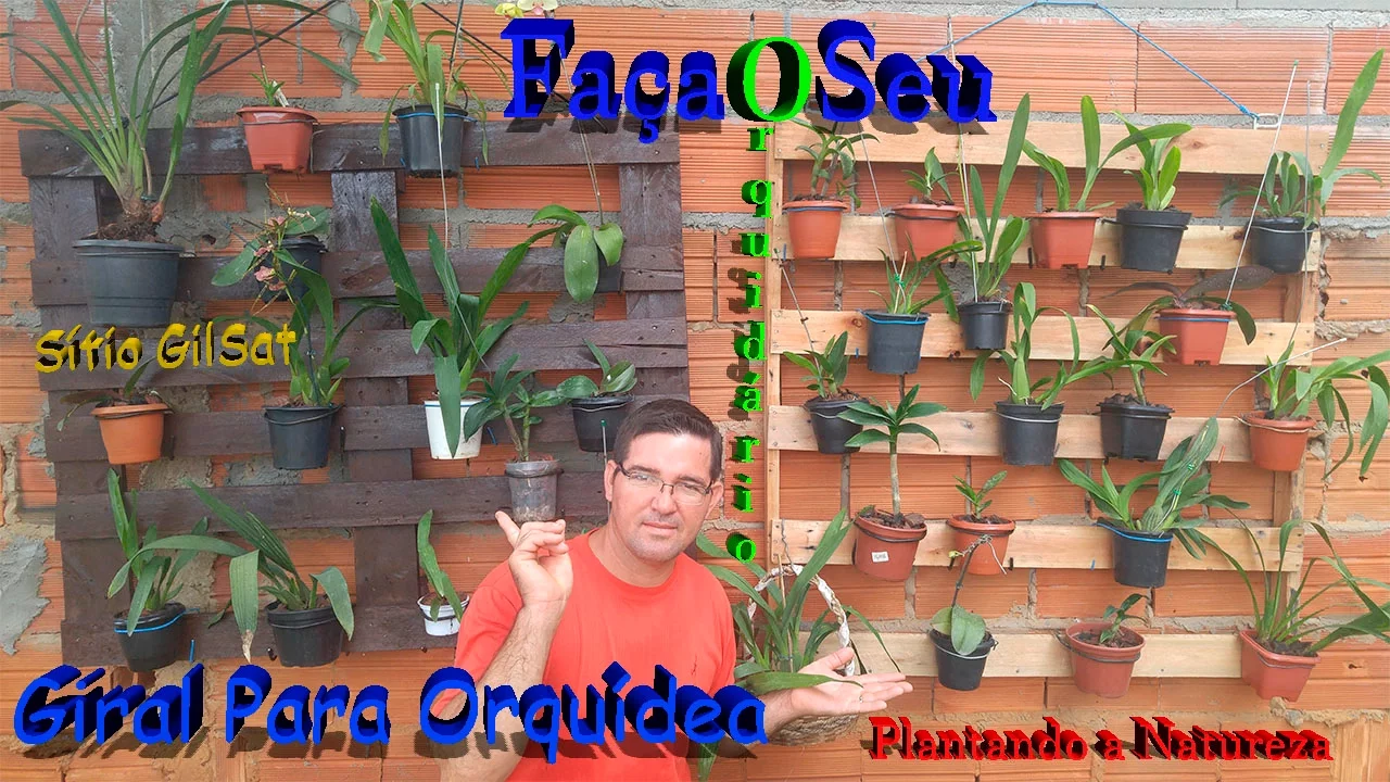 GIRAL PARA ORQUÍDEAS OU QUALQUER PLANTAS SÍTIO GILSAT