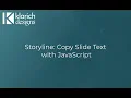 Storyline 360 Copy Slide Text with JavaScript
