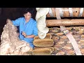Download Lagu Antigua FÁBRICA LANAR para transformar LANA CRUDA con MÁQUINAS CENTENARIAS: lavado, teñido y cardado